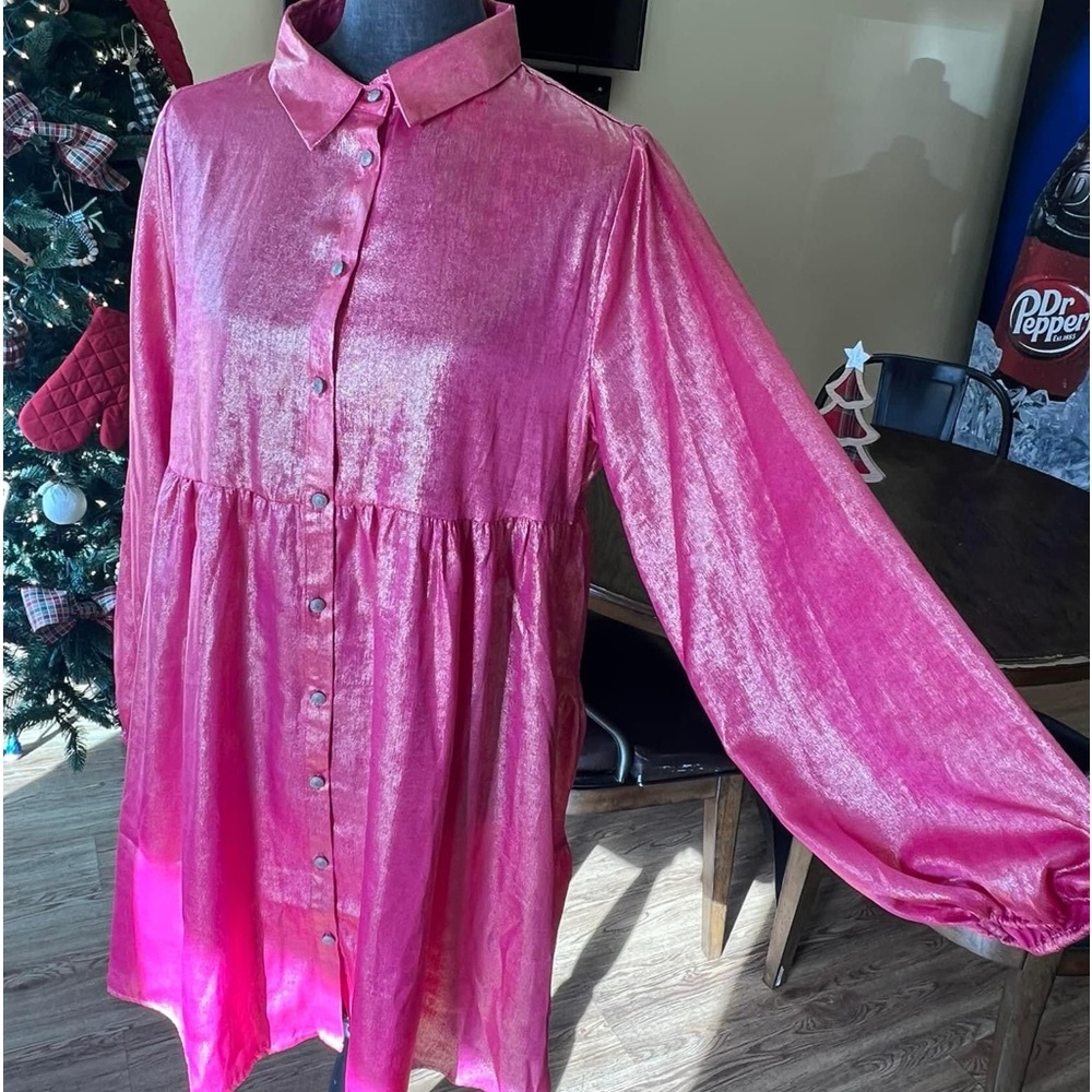 Umgee metallic dress